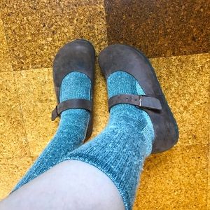 Maryjane leather Birkenstocks W6.5 euro 36